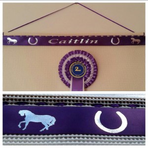 Rosette Holder, Horse rosette holder, horse show rosette holder, rosette display board.Ideas For Hanging Rosettes 