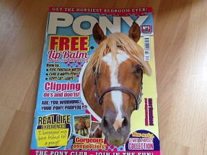 Pony Magazine how to display your rosettes