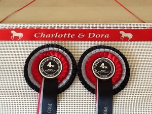 rosettes, show rosettes, dog show rosettes, horse show rosettes